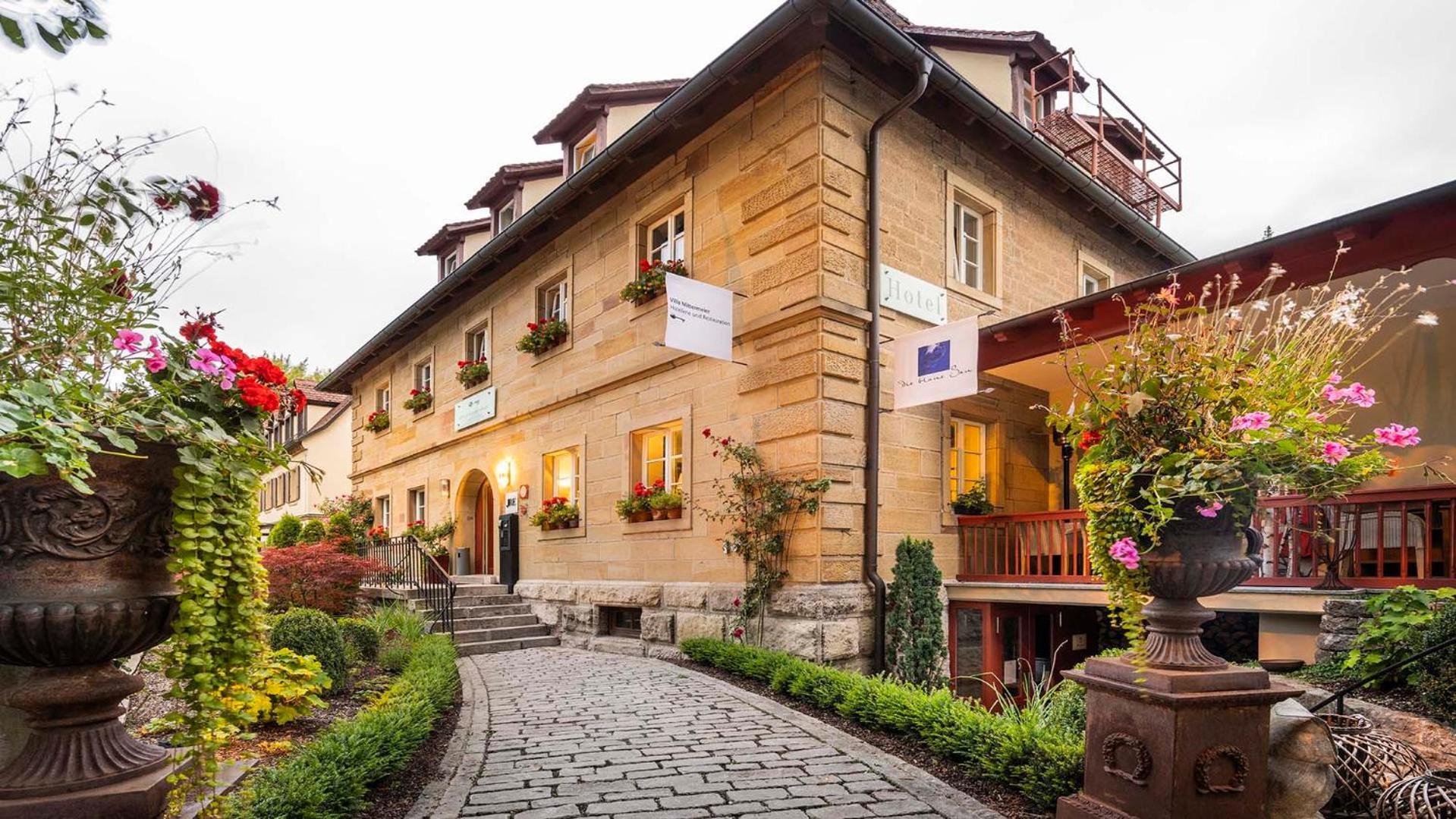 רוטנבורג אוב דר טאובר Villa Mittermeier, Hotellerie & Restaurant מראה חיצוני תמונה