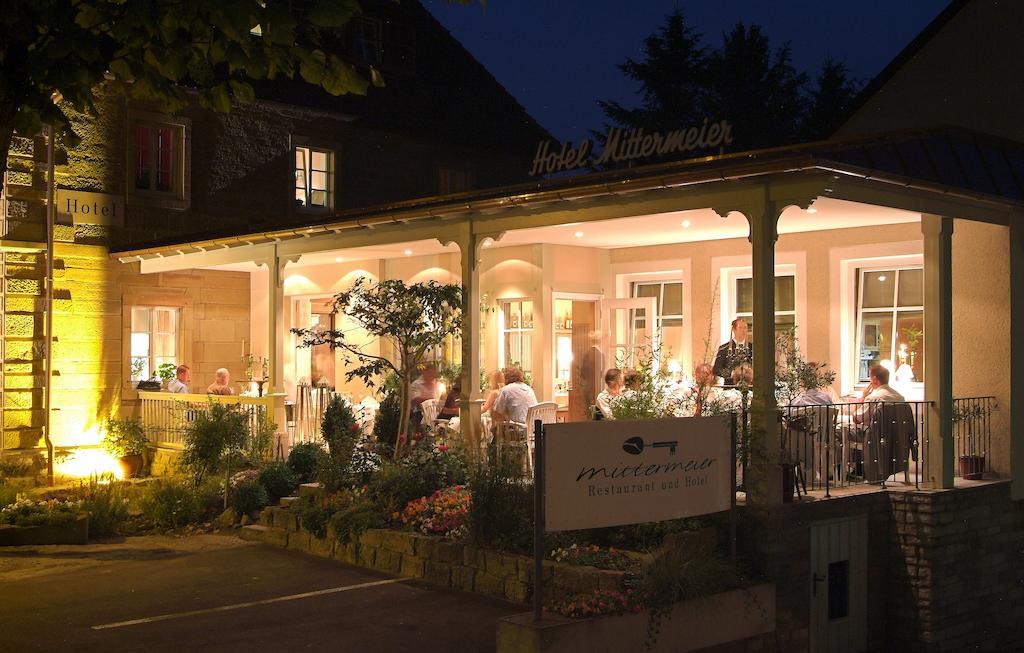רוטנבורג אוב דר טאובר Villa Mittermeier, Hotellerie & Restaurant מראה חיצוני תמונה