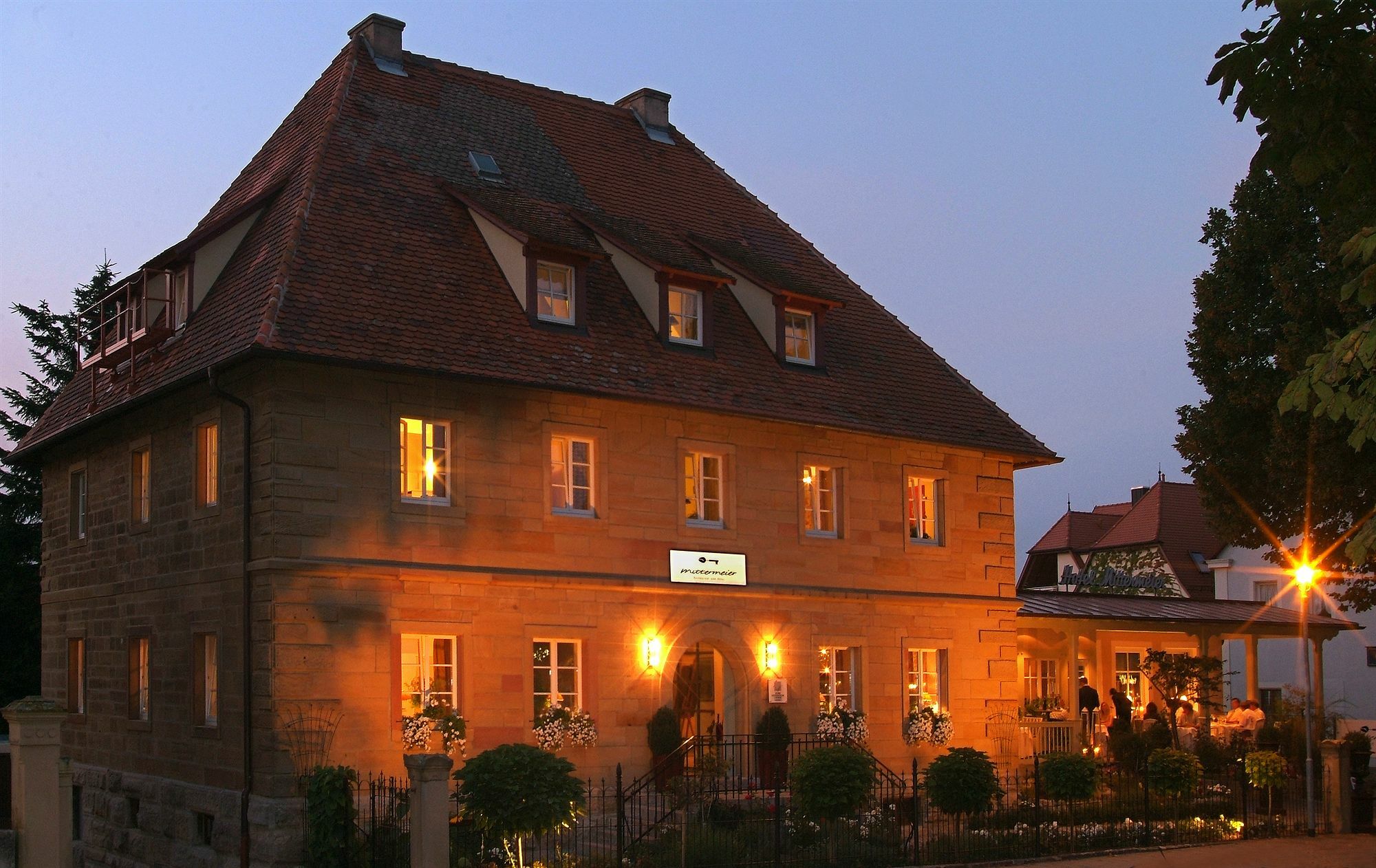 רוטנבורג אוב דר טאובר Villa Mittermeier, Hotellerie & Restaurant מראה חיצוני תמונה