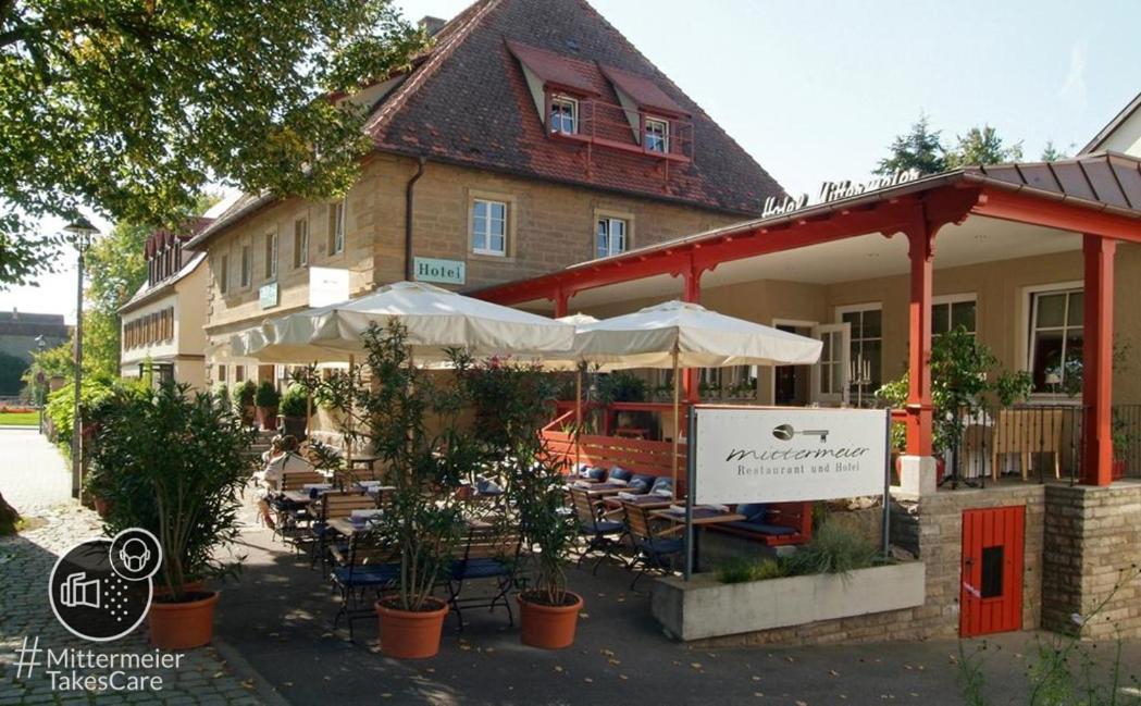 רוטנבורג אוב דר טאובר Villa Mittermeier, Hotellerie & Restaurant מראה חיצוני תמונה