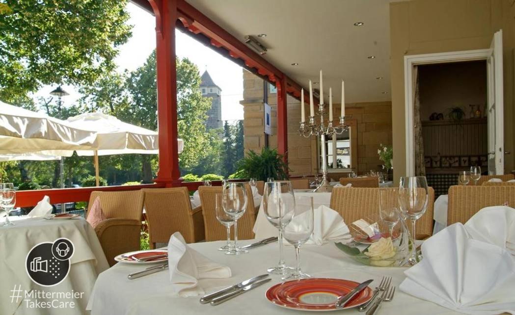 רוטנבורג אוב דר טאובר Villa Mittermeier, Hotellerie & Restaurant מראה חיצוני תמונה